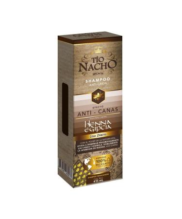 Tio Nacho Anti-Gray Effect Shampoo - Anti-Hair Loss with Egyptian Henna | International Shipping - Buy Online on GoSupps.com