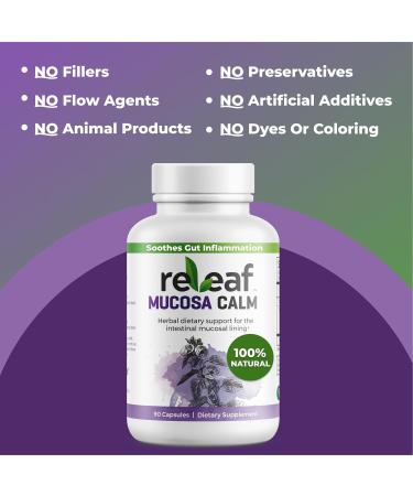 MucosaCalm - Herbal Dietary Support for The intestinal mucosal Lining - Buy Online on GoSupps.com