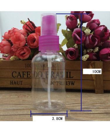 5pcs Plastic Spray Bottles 50ml Small Bottles for Makeup Skin Care Refillable Bottle Tools Random Color - Buy Online on GoSupps.com