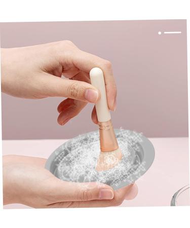 Ipetboom Silicone Cleaning Pad Brush - 1pc Makeup Brush Cleaner Mat | Dual-Sided Scrubber for Effective Cosmetic Brush Cleaning | 14.5x11cm Grey - Buy Online on GoSupps.com