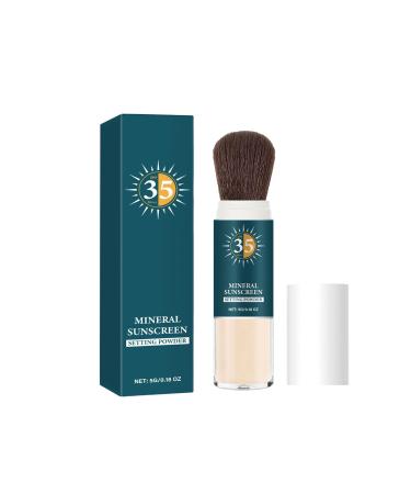 Mimoqk Powder Sunscreen Makeup Loose Powder Long-Lasting Matte Effect Oil Control Formula Facial Beauty Product Essentials Women s Daily Use Premium Quality for Finish