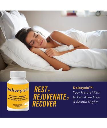 Doloryxin - Natural Pain Inflammation Relief and Sleep Aid - 60 capsules (2) - Buy Online on GoSupps.com