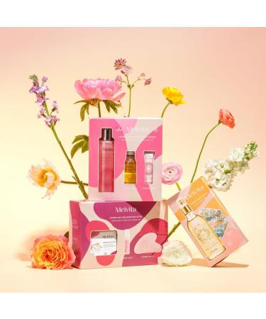 Melvita L'Or Bio Body Set Multi-Purpose Dry Oil + Scrunchie Hydrates and Sublimates the Skin Certified Organic Vegan 100% Natural Ideal Gift for Her 100 ml - Buy Online on GoSupps.com