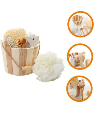 DOITOOL 1 Set Bath Accessories Bath Tool Kit Skin Care Kits Skin Care Tools Clipper Guards Hairbrushes for Woman Body Exfoliating Tool Scrubber Body Cleaning Kit Foot Wood Brush - Buy Online on GoSupps.com