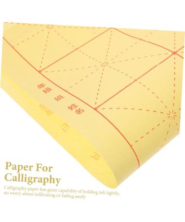 Operitacx 90 Sheets Raw Paper Rice Paper Calligraphy Art Paper Durable Paper Xuan Paper Manual Writing Paper - Buy Online on GoSupps.com
