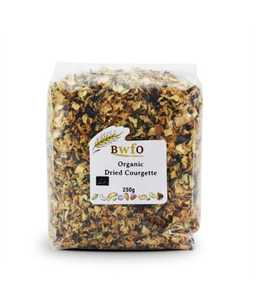 Organic Dried Zucchini 10x10mm 250g (BWFO)