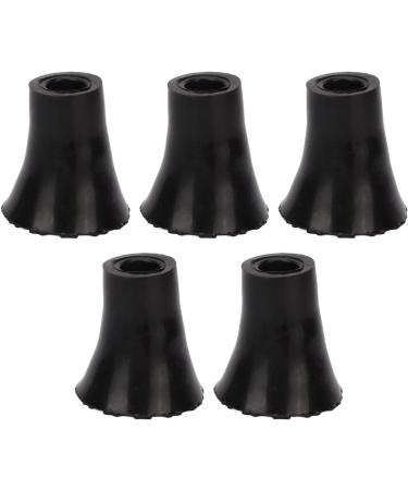 Walking Cane Tip Great Traction Thicken Rubber Walking Crutch Tips Prevent Slip Keep Balance for Foldable Canes (Black) - Buy Online on GoSupps.com