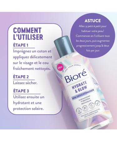 Biore AHA Hydration & Glow Exfoliating Lotion 235ml - Buy Online on GoSupps.com