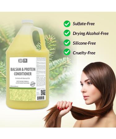 Buy MODA Moisturizing Conditioner 128 Oz | Professional Hair Care for All Types | Strengthens Moisturizes & Adds Shine | Color Protection & Volume - Buy Online on GoSupps.com