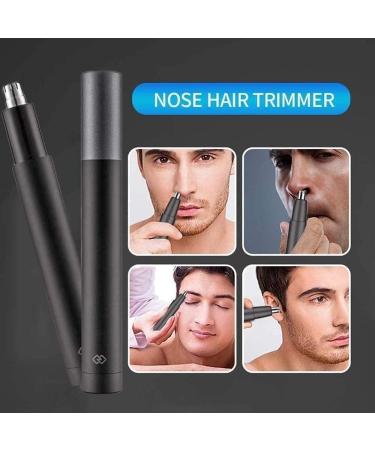 Premium Stainless Steel Ear & Nose Hair Trimmer Clippers - Painless Hair Removal for Men & Women - Buy Online on GoSupps.com