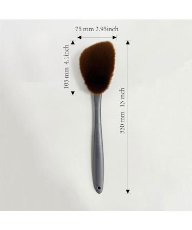 Huxibai Selftanning applicator for the back body cream applicator for the back makeup brush for tanning contouring moisturizing liquid foundation buffing - Buy Online on GoSupps.com