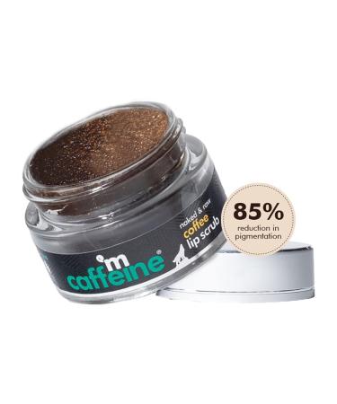 Coffee Lip Scrub Balm - 85% Dark Lip Reduction | Natural Sugar & Coconut Oil | 100% Vegan | Dry & Chapped Lips Relief (12gm - Buy Online on GoSupps.com