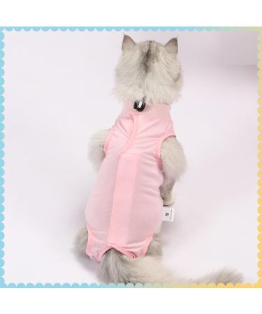 Clrybo Katzenbody for Cats - Post-Surgery Medical Shirt | Pink Size S | Ideal Recovery Suit for Castration - Buy Online on GoSupps.com