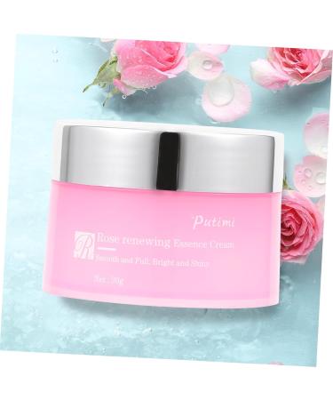 Beatifufu 1 PC Rose Essence Cream Facial Essence Oil Moisturizer Cream for Women Cream for Removing Fine Line Moisturizer Face Care Cream No Fuel Moisturizing Lotion Pink - Buy Online on GoSupps.com