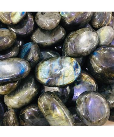 Natural Crystal Play with The Stone Stone Rolling Palmetto Stone 1pcs Randomly Send NaturalReiki Decoration Household qiangang (Size : 180-260g) - Buy Online on GoSupps.com