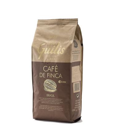 Guilis Cafes CAFES GUILIS DESDE 1928 AMANTES DEL CAFE Brazilian coffee in Arabic Bean Natural Roast Finca Icatu Minas Grais 1 Kg