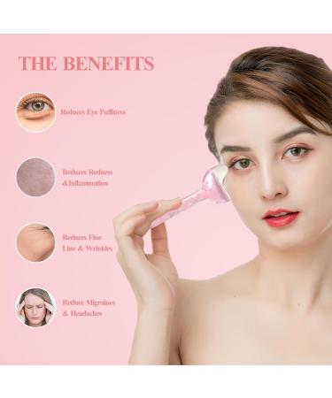 Buy Ice Globes for Facials Tighten Skin Reduce Puffiness & Enhance Circulation (Pink) | International Shipping Available - Buy Online on GoSupps.com