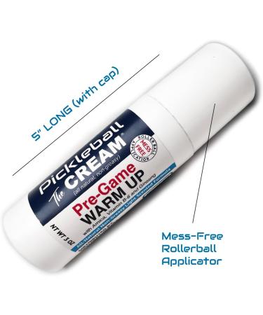 PRE-GAME WARM UP Joint & Muscle Therapy Cream for Enhanced Grip Strength & Pain Prevention in Pickleball | Optimize Performance & Control - Buy Online on GoSupps.com