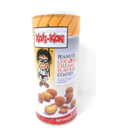 Koh-Kae Peanuts Coconut Cream Flavor Coated, 230g Coconut 8.11 Ounce (Pack of 1)