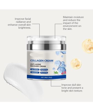 DHKUYR Collagen Repair Cream - Deep Hydration Long-lasting Nourishment Skin Elasticity Boost Reduces Sagging Promotes(1PCs) - Buy Online on GoSupps.com