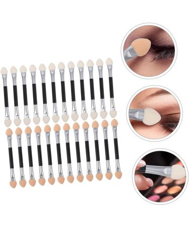 LALADEFIEE 24pcs Latex Eye Shadow Stick Comestic Applicator Makeup Applicator Eyeshadow Makeup Sticks Sponge - Buy Online on GoSupps.com