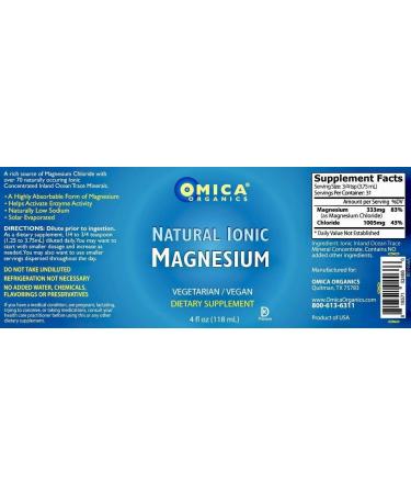 Pure Natural Ionic Magnesium Supplement - Essential Mineral for Better Health - Buy Online on GoSupps.com
