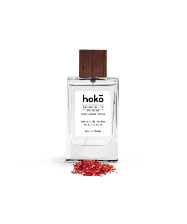HOKO Radiant No. 11 Inspired by Baccarat Rouge 540 Extrait de Parfum for Women and Men 1.7 Oz/50 ML Up to 30% Oil Concentration Long-Lasting up to 10+ Hours Vegan Luxury Perfume 1.7 Fl Oz (Pack of 1) Rouge 540