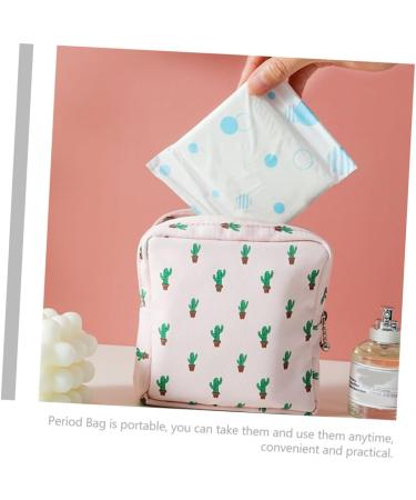 Buy Gleavi 6 STK Women's Bandage & Period Tampon Storage Bags | Stylish Polyester Cotton Wallet for Menstrual Care - Buy Online on GoSupps.com