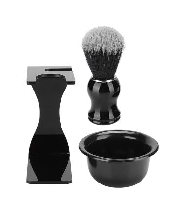 Premium Men's Shaving Brush Set | 3-Part Beard & Razor Holder | Perfect Gift for Father Husband & Friends - Buy Online on GoSupps.com