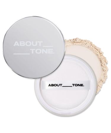 The Blur Finish Powder/Sheer Blurring Loose Powder Lightweight Setting Powder with Long-Wear Translucent Mineral Finishing Powder Natural Skin Tone for Daily Makeup Vegan 10g/0.35oz.