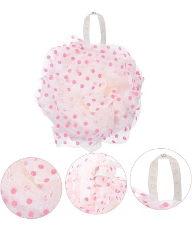 2pcs Exfoliating Bath Ball & Shower Pouf - Mesh Scrubber Sponge for Body Cleaning | Ideal for Girls - Bath Loofah Set - Buy Online on GoSupps.com