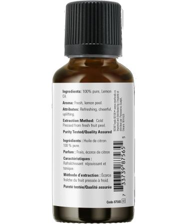 Now Lemon Oil Liquid 30ml - Buy Online on GoSupps.com