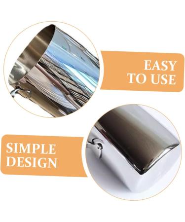 RUNROTOO Coffee Machines Sauce Pan Mini Heater Stainless Steel Pan Coffee Pot Mini Pan Stainless Steel Cookware Steel Saucepan Steaming Pot Cooking Utensils 304 Stainless Steel Chocolate - Buy Online on GoSupps.com