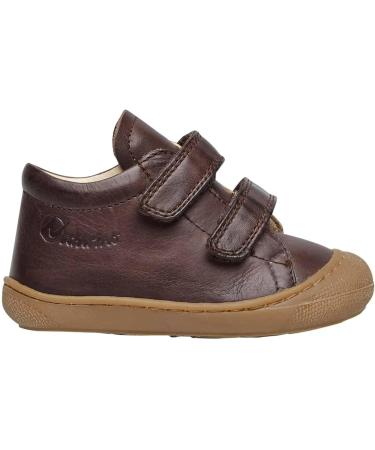 Naturino Cocoon VL Leather First-Steps Shoes 7 UK Child - Brown - Buy Online on GoSupps.com