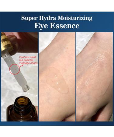 Argan Oil Eye Essence with Hyaluronic Acid | Anti-Wrinkle & Anti-Aging Eye Treatment - 25ml - Buy Online on GoSupps.com