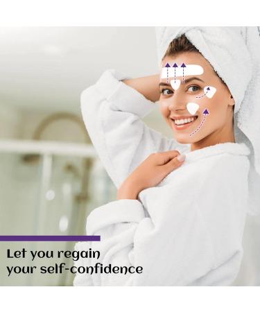 2 Facial Patches for Wrinkles 100 Facial Wrinkles Remover Strips Forehead Wrinkles Patches - Reusable Face Tape Smoothing Wrinkles Patches for Reducing Forehead Eye and Around Mouth Aezon 2 Pcs 100pcs - Buy Online on GoSupps.com