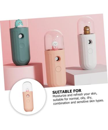 minkissy Humidifier Hydrating Instrument Portable Face Humidifier Cool Mist Sprayer USB Facial Mister Face Mister Sprayer Steamer for Facial Face Beauty Tools Beauty Instrument Pc Pink Care - Buy Online on GoSupps.com