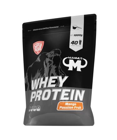Whey Protein - Mango Passion Fruit - 1000 g zip bag Mango Passion Fruit 1 kg (1 pack)