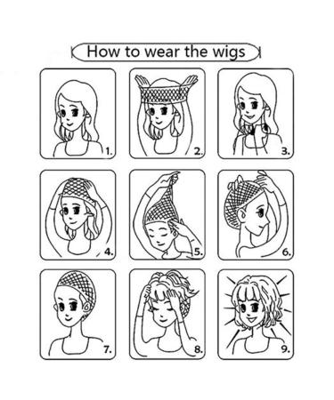 Fleurapance Women's Medium Short Straight Bobo Wig - High Quality Fashionable & Heat-Resistant in Black/Brown - Buy Online on GoSupps.com