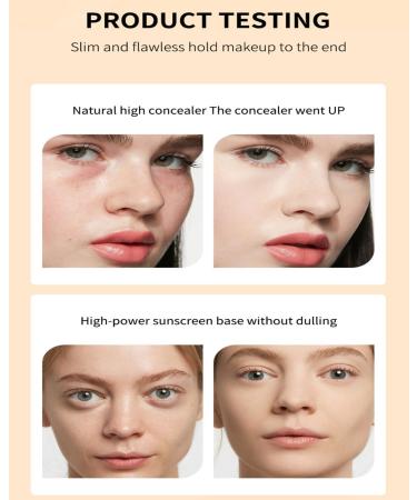CC Cream Foundation Makeup Moisturizing Skin Tone Adjusting CC Cream Liquid Foundation Concealer Lasting Makeup Foundation Even Skin Tone Makeup Base Prime - Buy Online on GoSupps.com