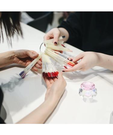 FOMIYES Glass Nail Cup with Lid | Nail Art Manicure Pen & Cleaning Cup - Rose Color for Perfect Nails - Buy Online on GoSupps.com