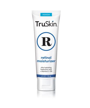 TruSkin Retinol Cream Anti-Wrinkle Moisturizer for Face Care and Eye Area with Hyaluronic Acid Green Tea 4 fl oz