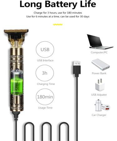 Beard Trimmer Men Hair Clippers Men Cordless Professional 7-in-1 Set High Performance Home Haircut Shavers for Men Electric Hair Clipper 1-4 mm with 7 Attachments - Buy Online on GoSupps.com