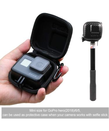 Surewo Hard Carrying Case for GoPro Hero 11 - Mini Portable Storage Bag for GoPro, DJI Osmo Action 2, AKASO, Campark, YI Action Cameras - Buy Online on GoSupps.com