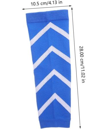 FOMIYES Men's Compression Calf Sleeves - 4 Pairs Over The Calf Socks for Sports & Running - Elastic Footless Nylon Silk Leggings for Men - Buy Online on GoSupps.com