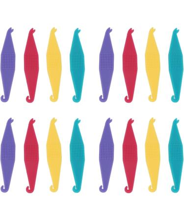 100Pcs Multicolor Elastic Rubber Bands Placers for Braces - Disposable Plastic Orthodontic Supplies - Buy Online on GoSupps.com