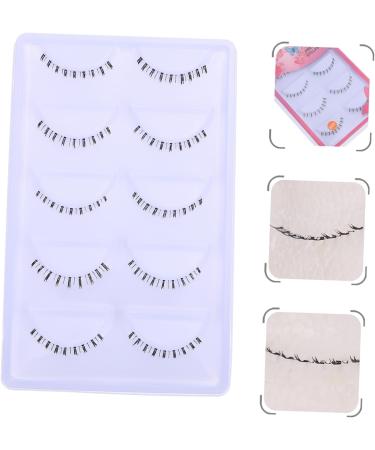 Beavorty 10 Pairs lower eyelashes Russian natural lashes false lower lashes natural eyelashes false eyelashes bottom lashes strip bottom eyelashes strip fiber transparent stem - Buy Online on GoSupps.com