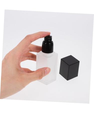 Balacoo Frosted Glass 3pcs Liquid Foundation Bottle Bracket Travel Lotion Refillable Bottles - Buy Online on GoSupps.com