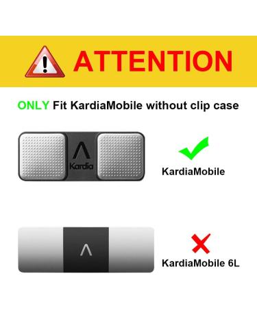 Fintie Protective Cover for Alivecor Kardia Mobile | Premium PU Leather Case with Magnetic Lock & Key Holder | EKG Heart Monitor Accessory - Black - Buy Online on GoSupps.com