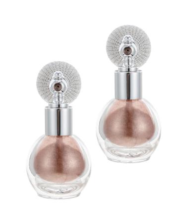 Balacoo 6 Pcs Spray Glitter Spray Mist Bottle for Hair Shimmer Makeup Spray Glittering Powder Sprayer Round As Shownx3pcs 7.5x6cmx3pcs
